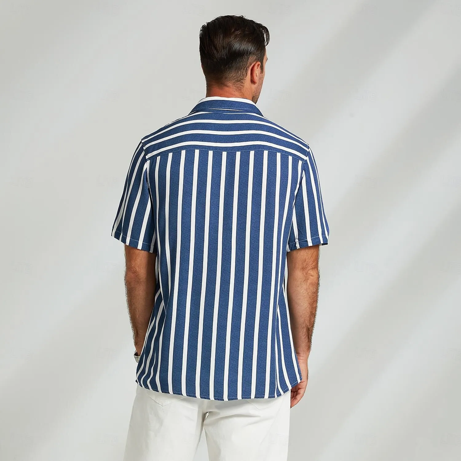 100% Cotton Turndown Collar Casual Shirt