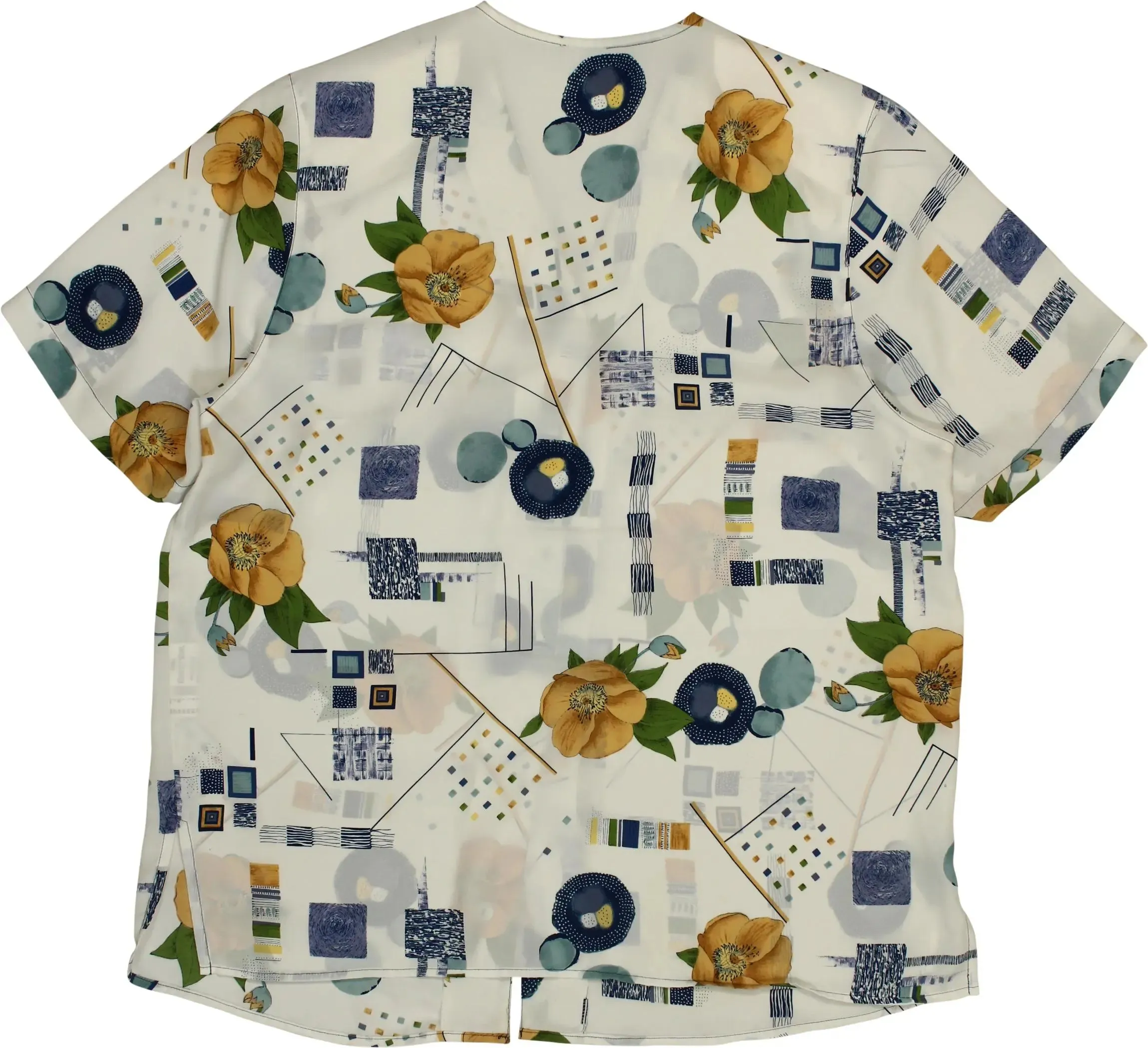 90s Blouse with Shoulder Pads