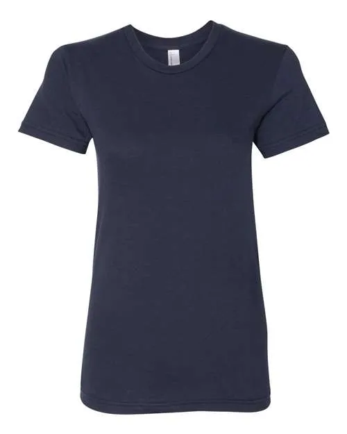 American Apparel Women's USA-Made Fine Jersey Tee