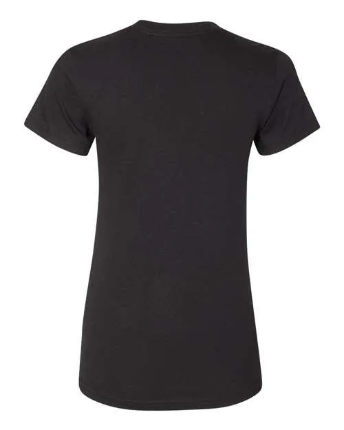 American Apparel Women's USA-Made Fine Jersey Tee