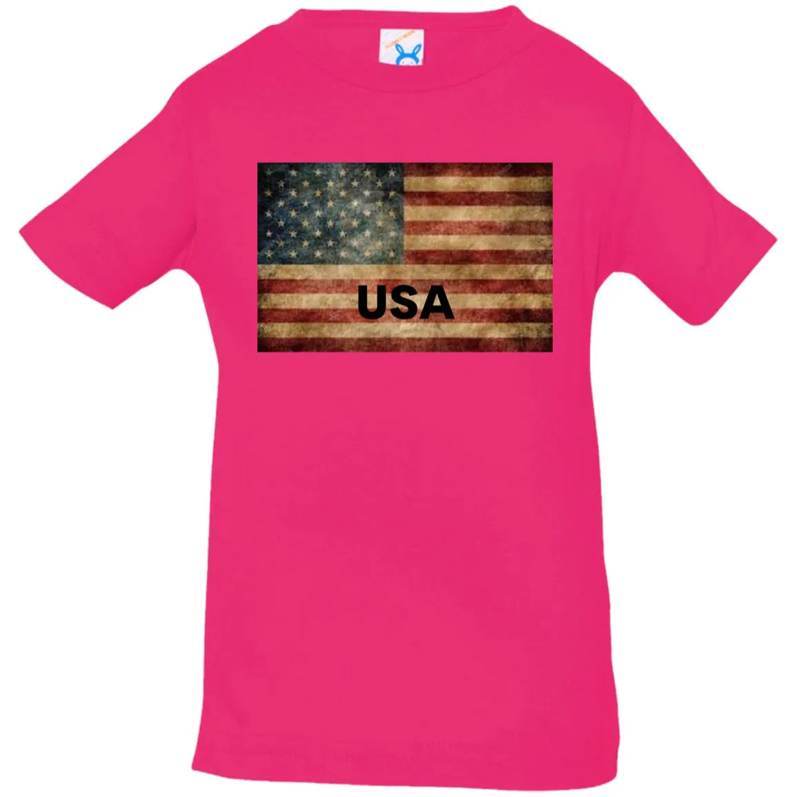American Flag -- Infant Jersey T-Shirt