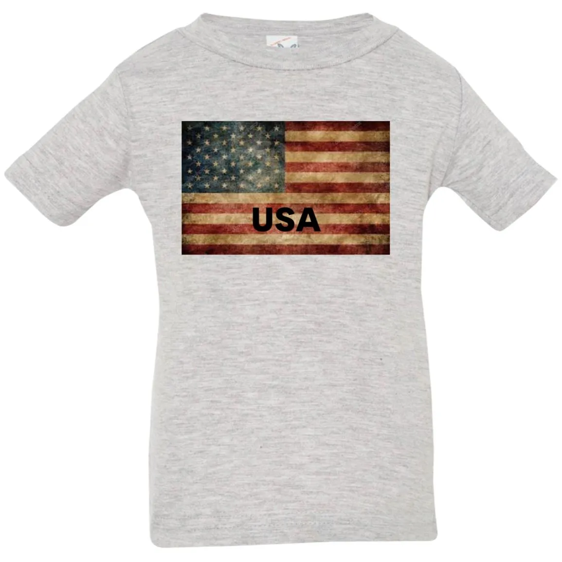 American Flag -- Infant Jersey T-Shirt