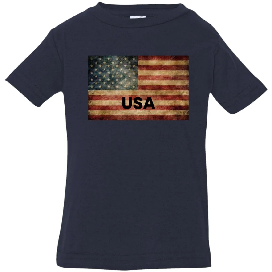 American Flag -- Infant Jersey T-Shirt