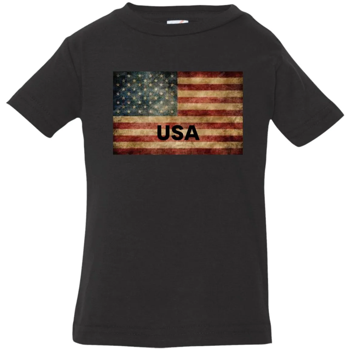 American Flag -- Infant Jersey T-Shirt