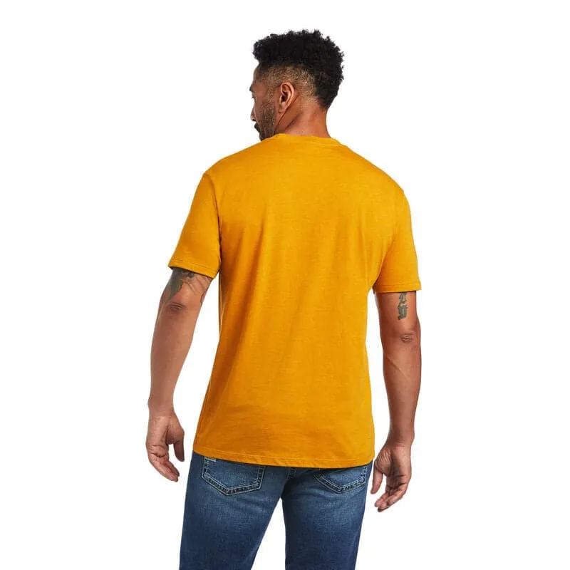 Ariat Men's Yellow 93 Shield T-Shirt