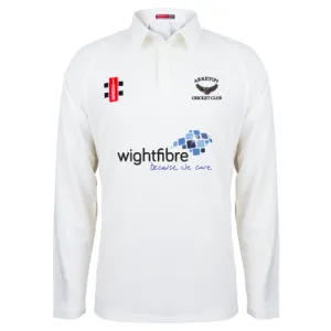 Arreton Cricket Club Adult's Ivory Matrix V2 L/S Shirt-Senior