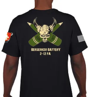 Berserker Unisex Performance Short Sleeve PT Shirt (Feels like Cotton). This shirt IS approved for PT.