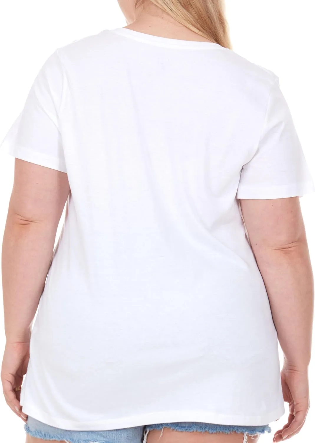 Billabong Plus Size T Shirts for Women - V Neck Oversized Womens Graphic Tees (XL-4X)