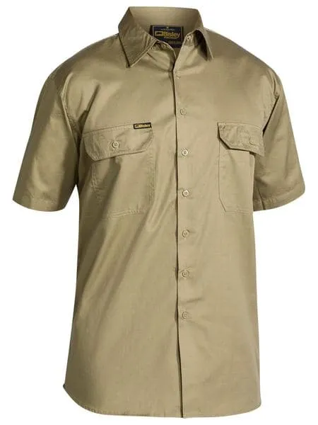 Bisley Cool Lightweight Drill Shirt Short Sleeve (BS1893)