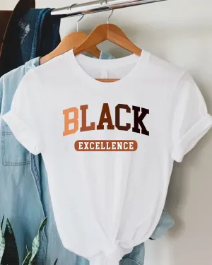 Black Excellence Short Sleeve T-shirt