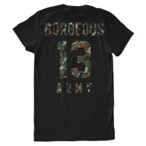 BORGEOUS -Camo 13- Black Long Tee