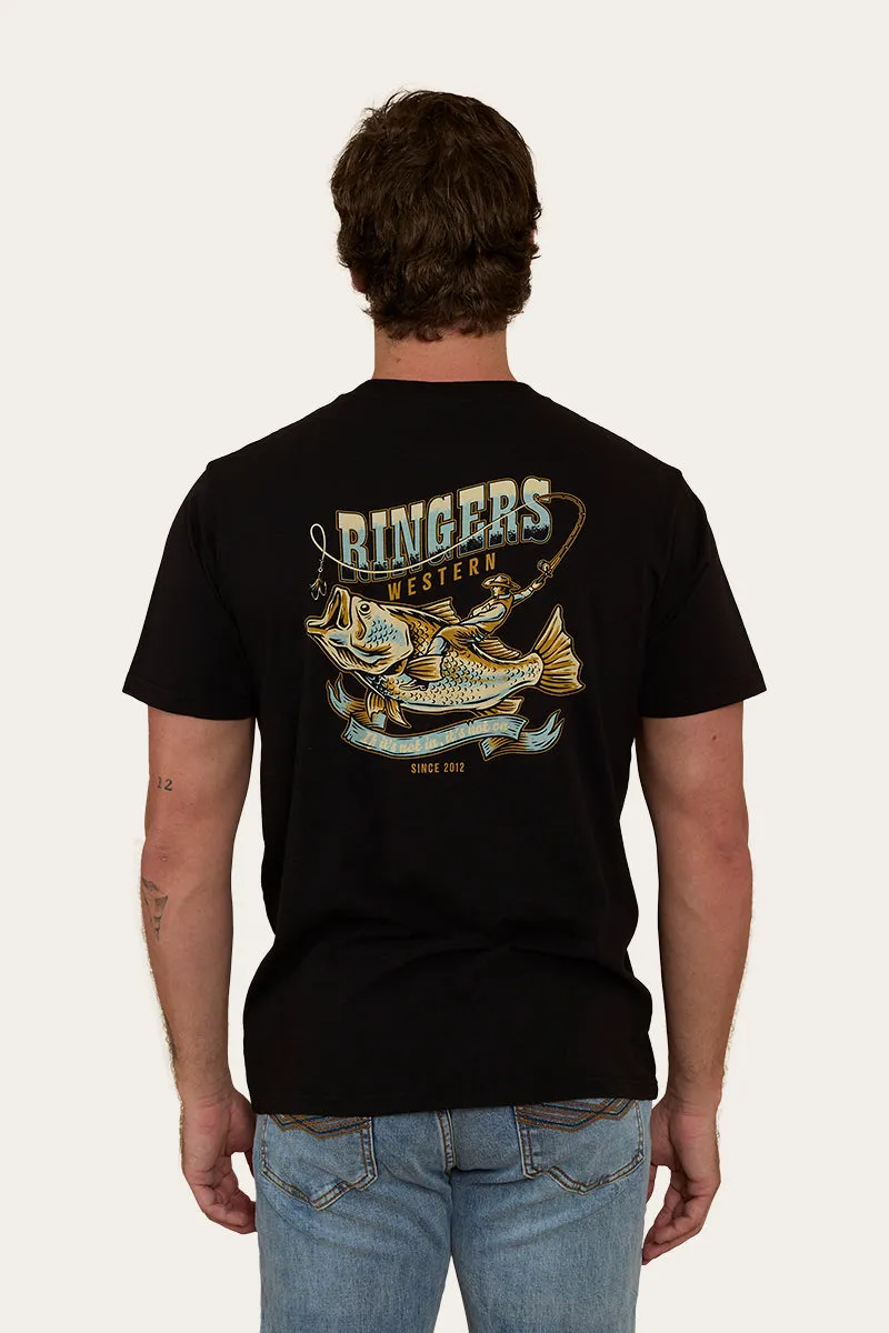 Buckin Barra Mens Loose Fit T-Shirt - Black