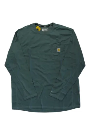 Carhartt Mens Force Relaxed Fit Midweight LS Pocket T-Shirt