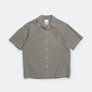 Carsten Cotton Tencel Shirt - Mid Khaki