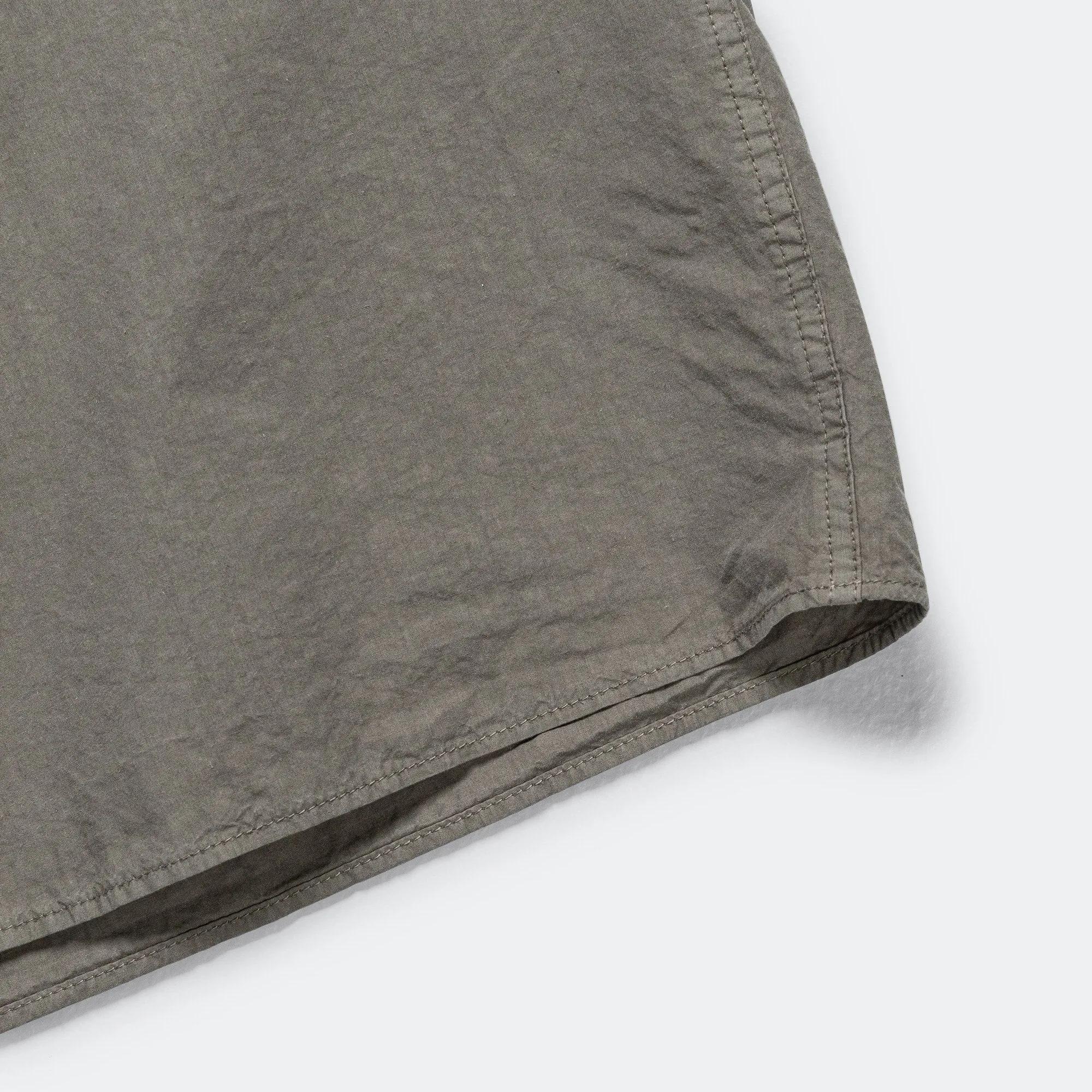 Carsten Cotton Tencel Shirt - Mid Khaki