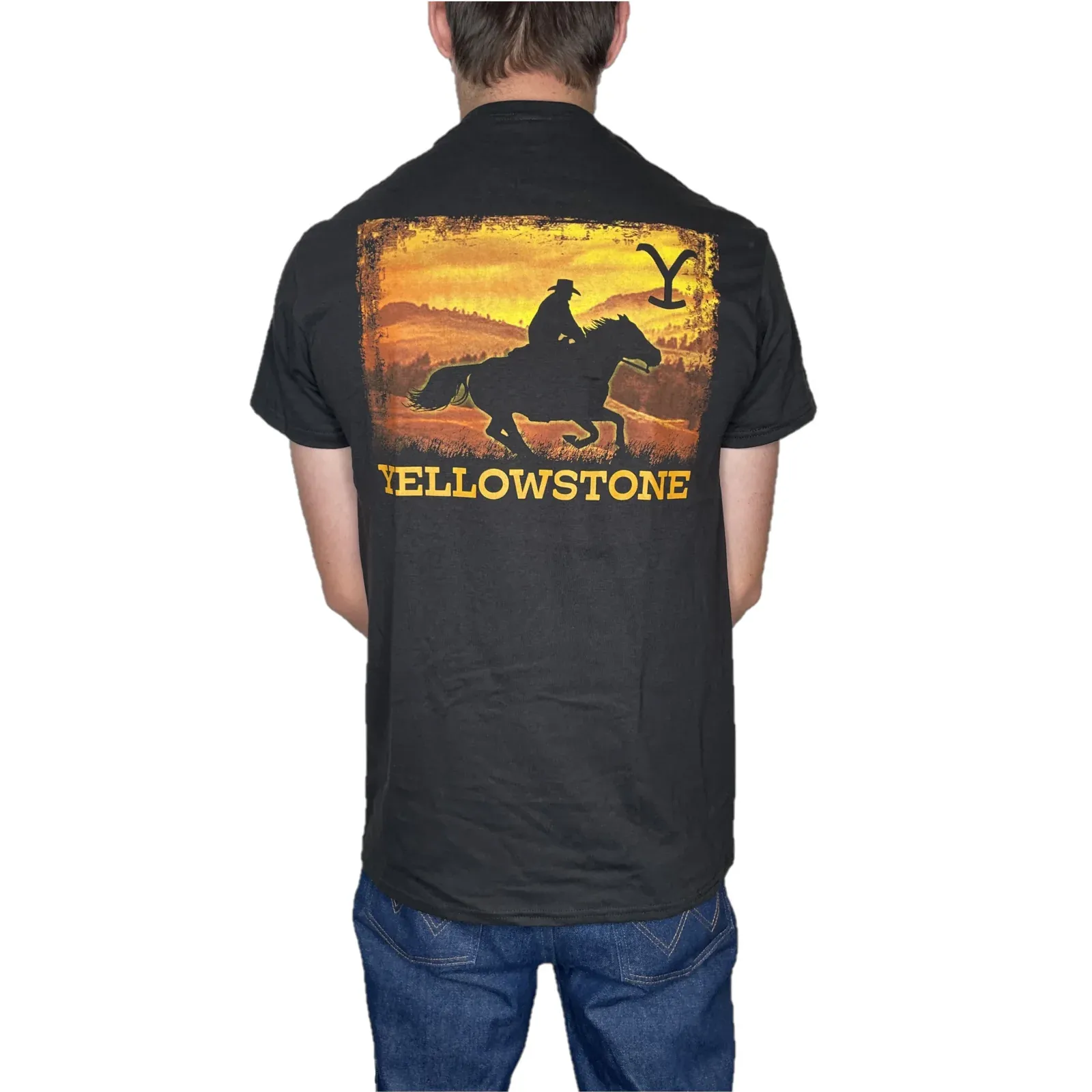 Changes Yellowstone Men's Riding Silhouette T-Shirt