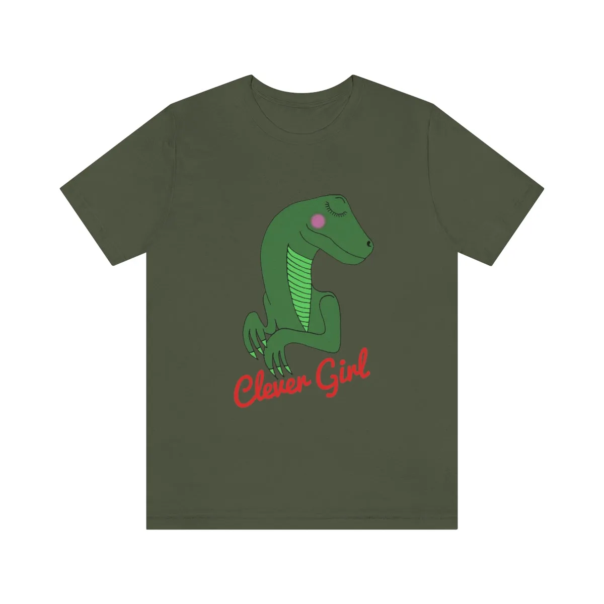 Clever Girl Jersey Short Sleeve Tee