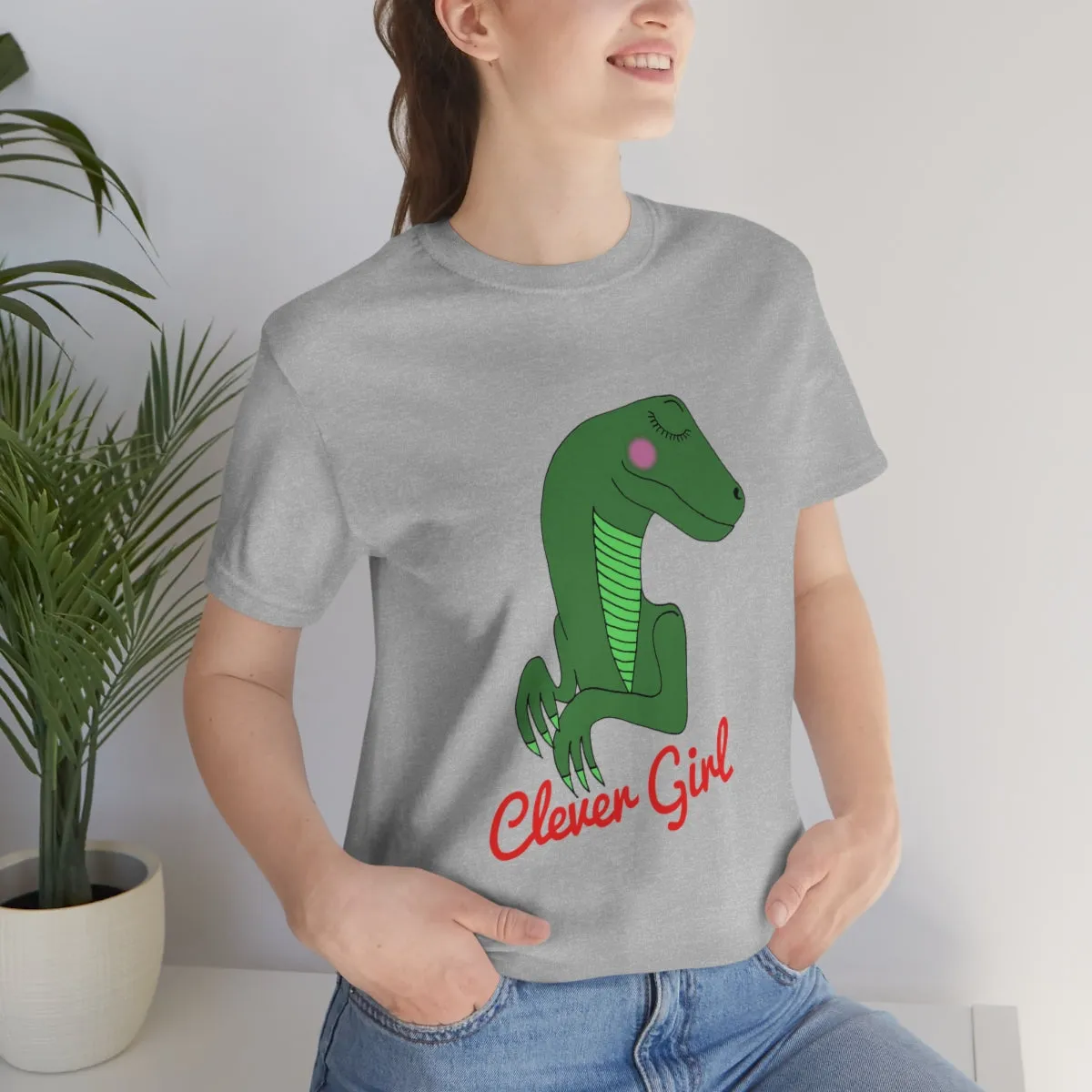 Clever Girl Jersey Short Sleeve Tee