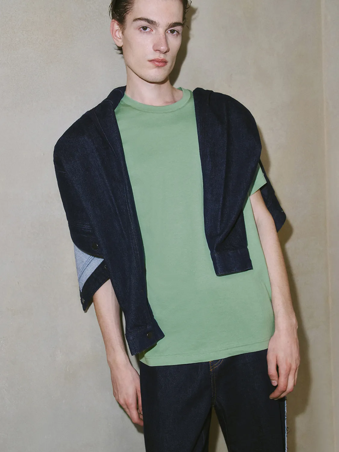 Crew Neck Short Sleeve Shirts