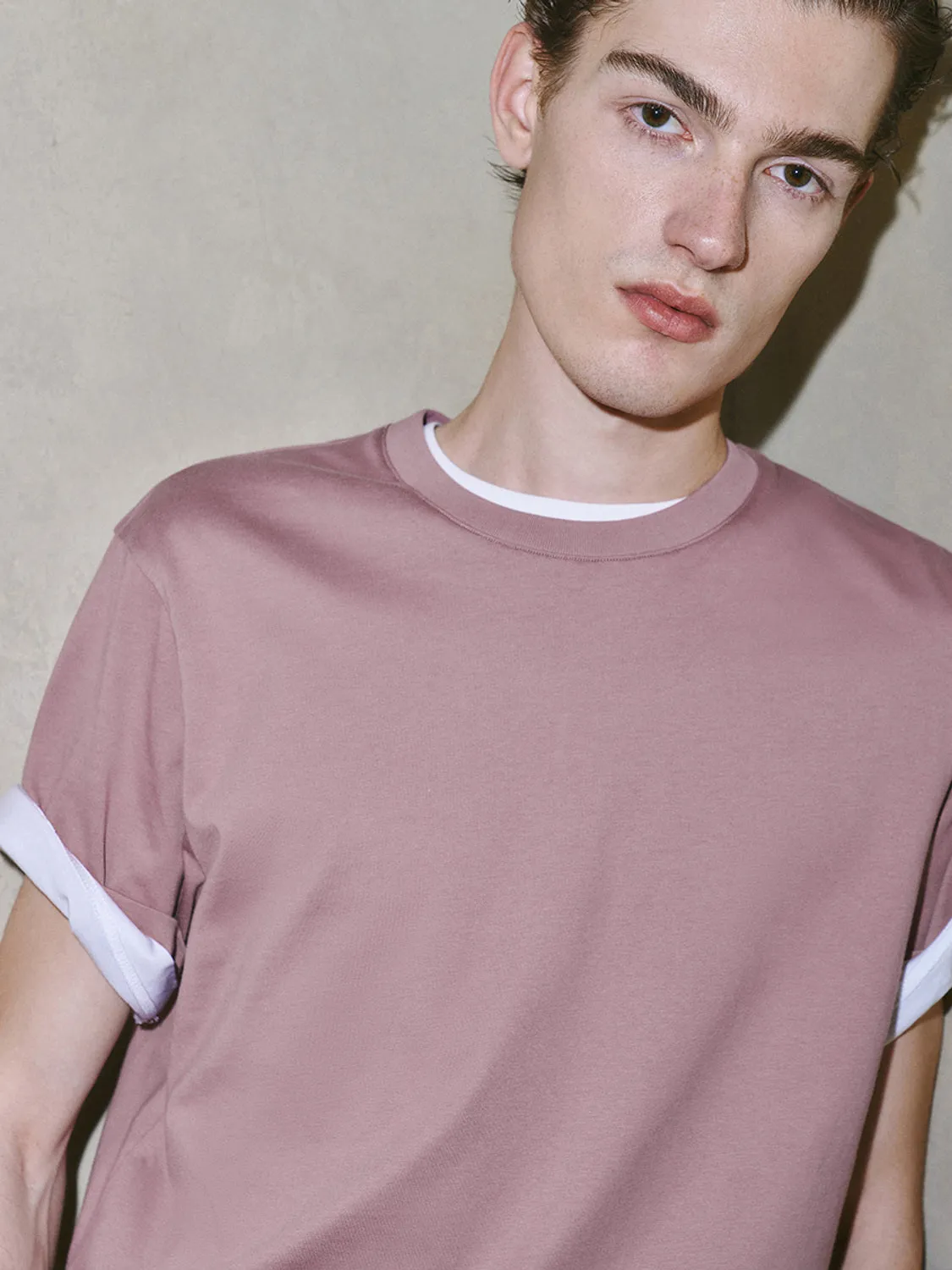 Crew Neck Short Sleeve Shirts