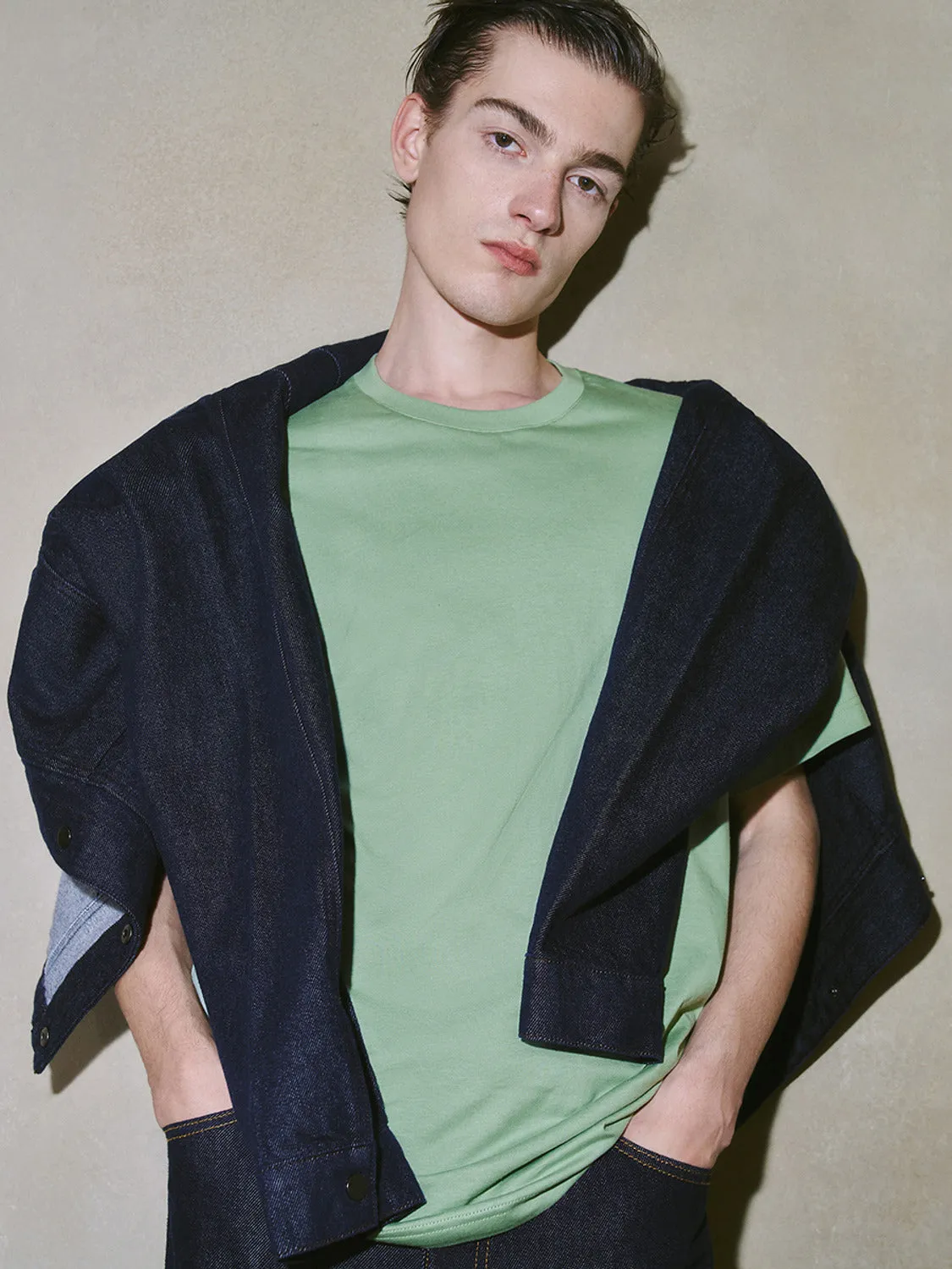 Crew Neck Short Sleeve Shirts