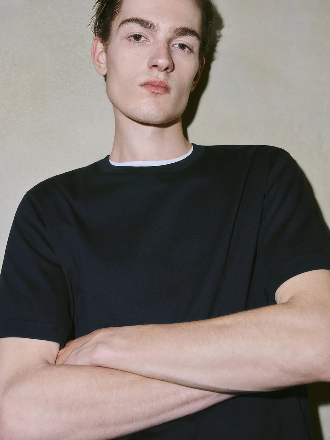 Crew Neck Short Sleeve Shirts