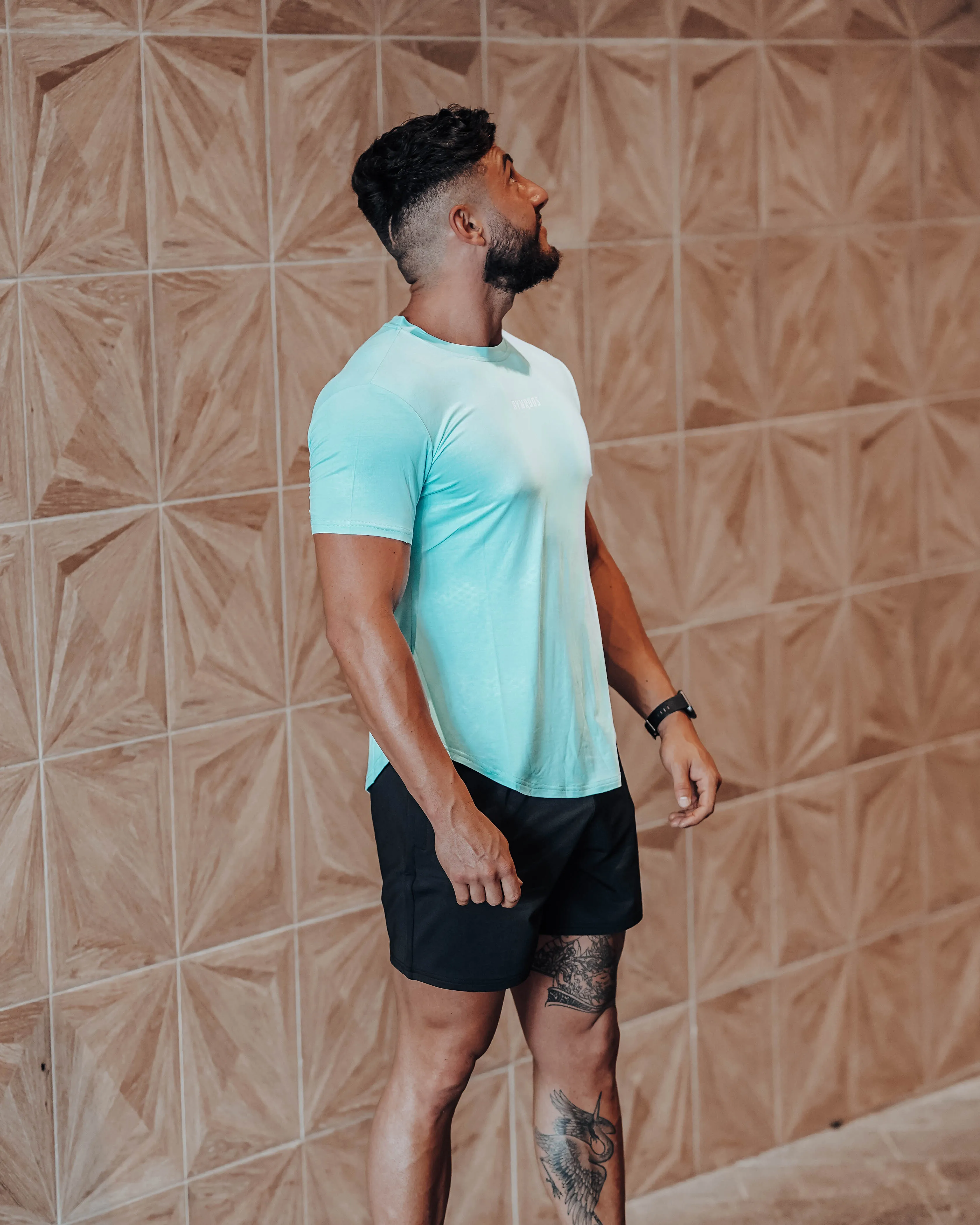 Culture Fitted Tee - Blue