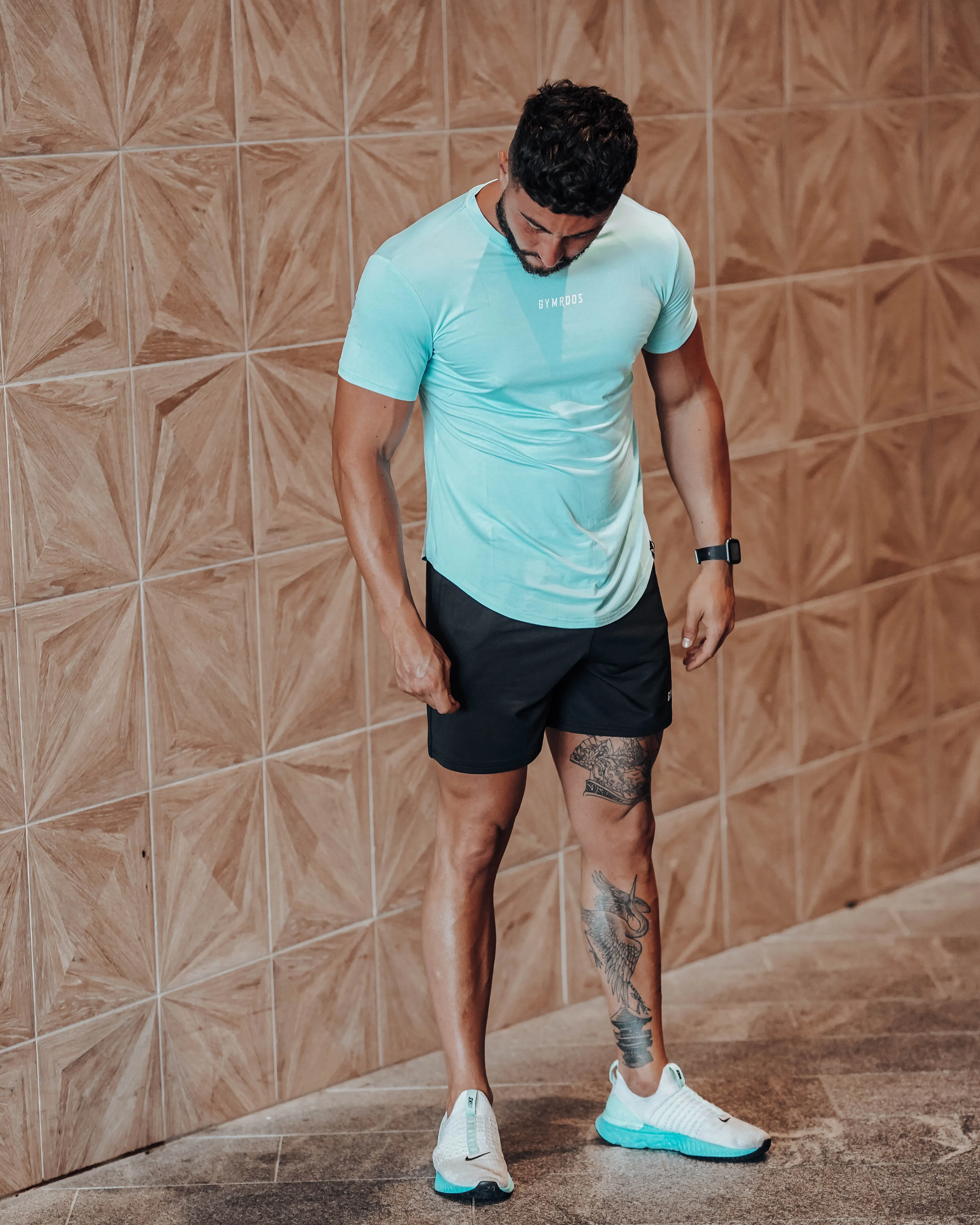 Culture Fitted Tee - Blue
