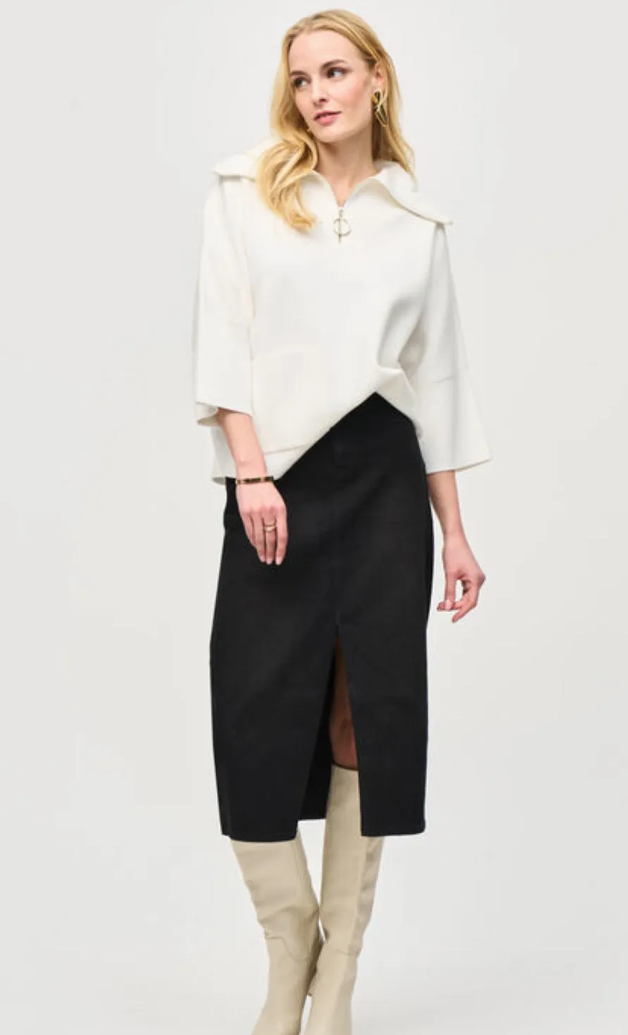 Cut Away Sweater