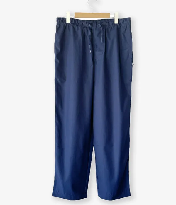 DESCENDANT/SHORE STRIPE BEACH TROUSERS (NAVY)