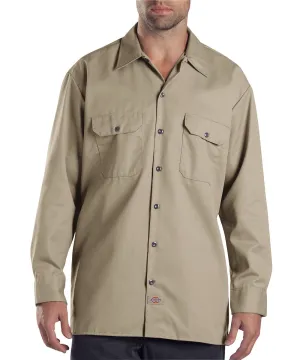 Dickies Long Sleeve Work Shirt - Khaki