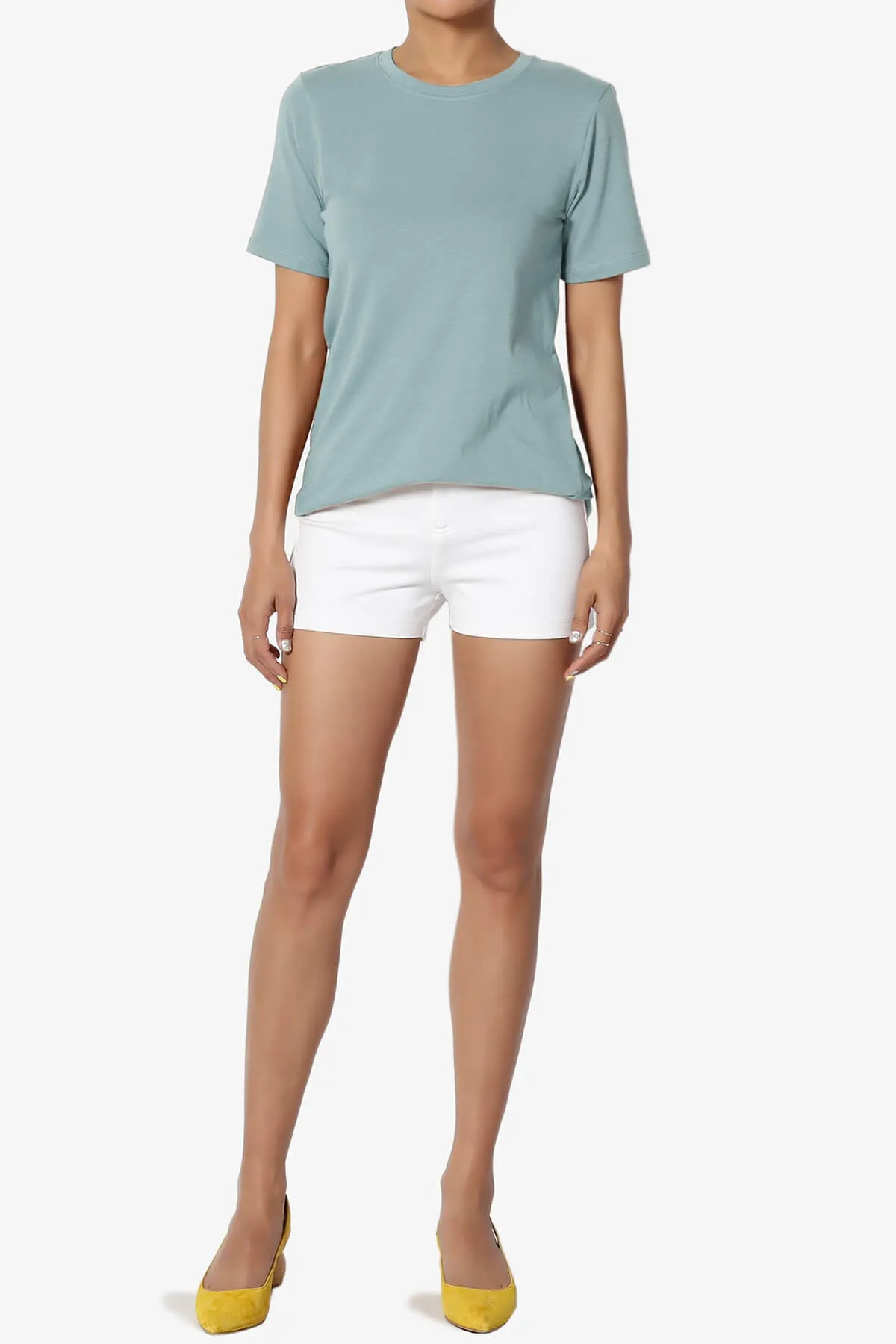 Elora Crew Neck Short Sleeve T-Shirt