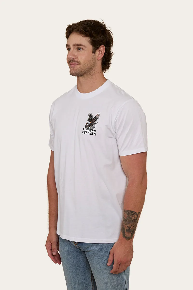 Eyrie Mens Loose Fit T-Shirt - White