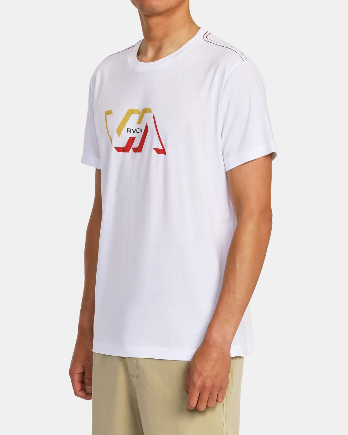Facets Tee - White