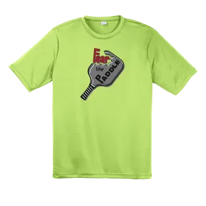 Fear The Paddle | Men's Short Sleeve Pickleball Shirt | 100% Polyester