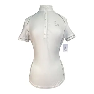 Goode Rider Show Shirt in White - Women's Large