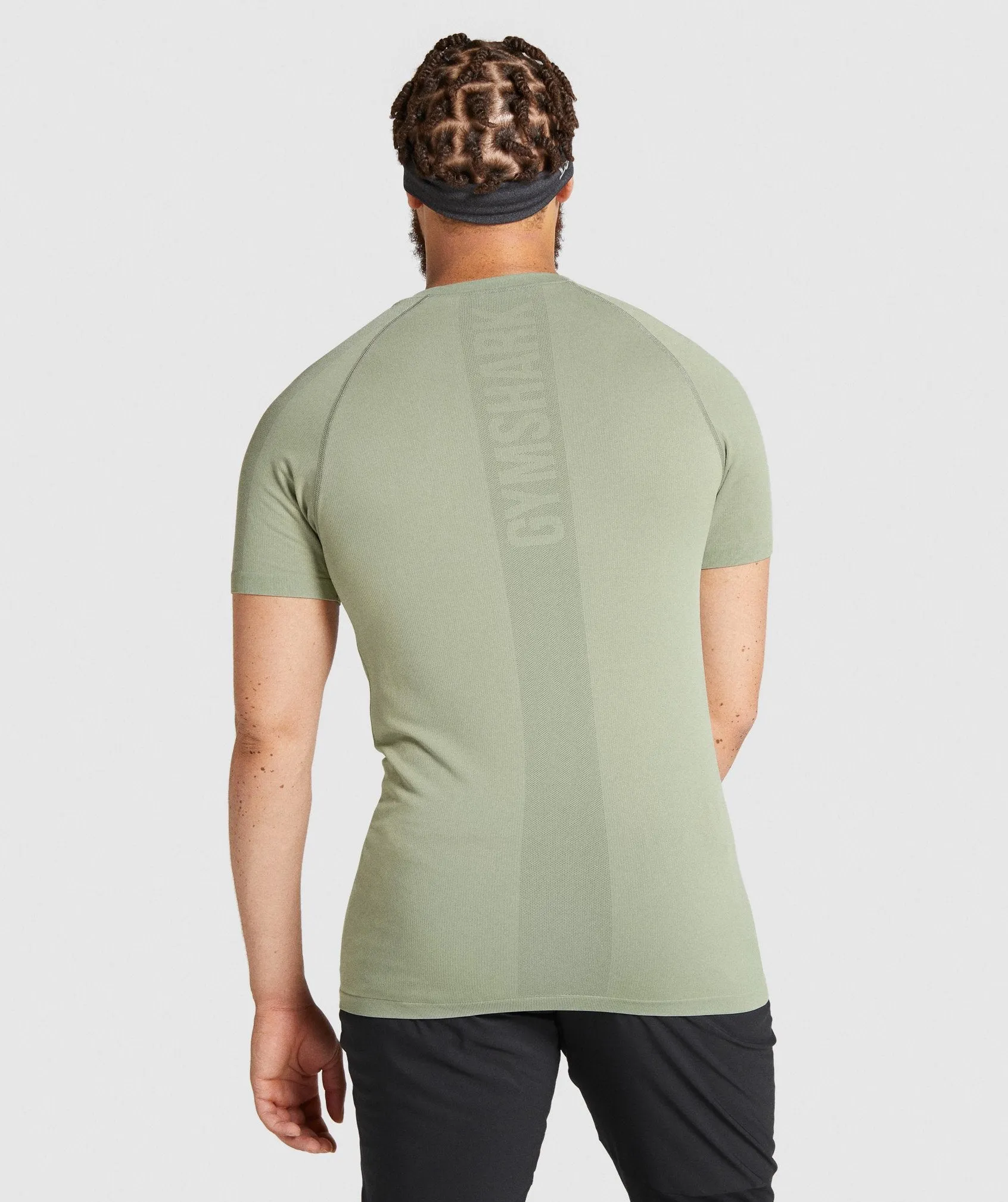 Gymshark Aspect Lightweight Seamless T-Shirt - Light Green