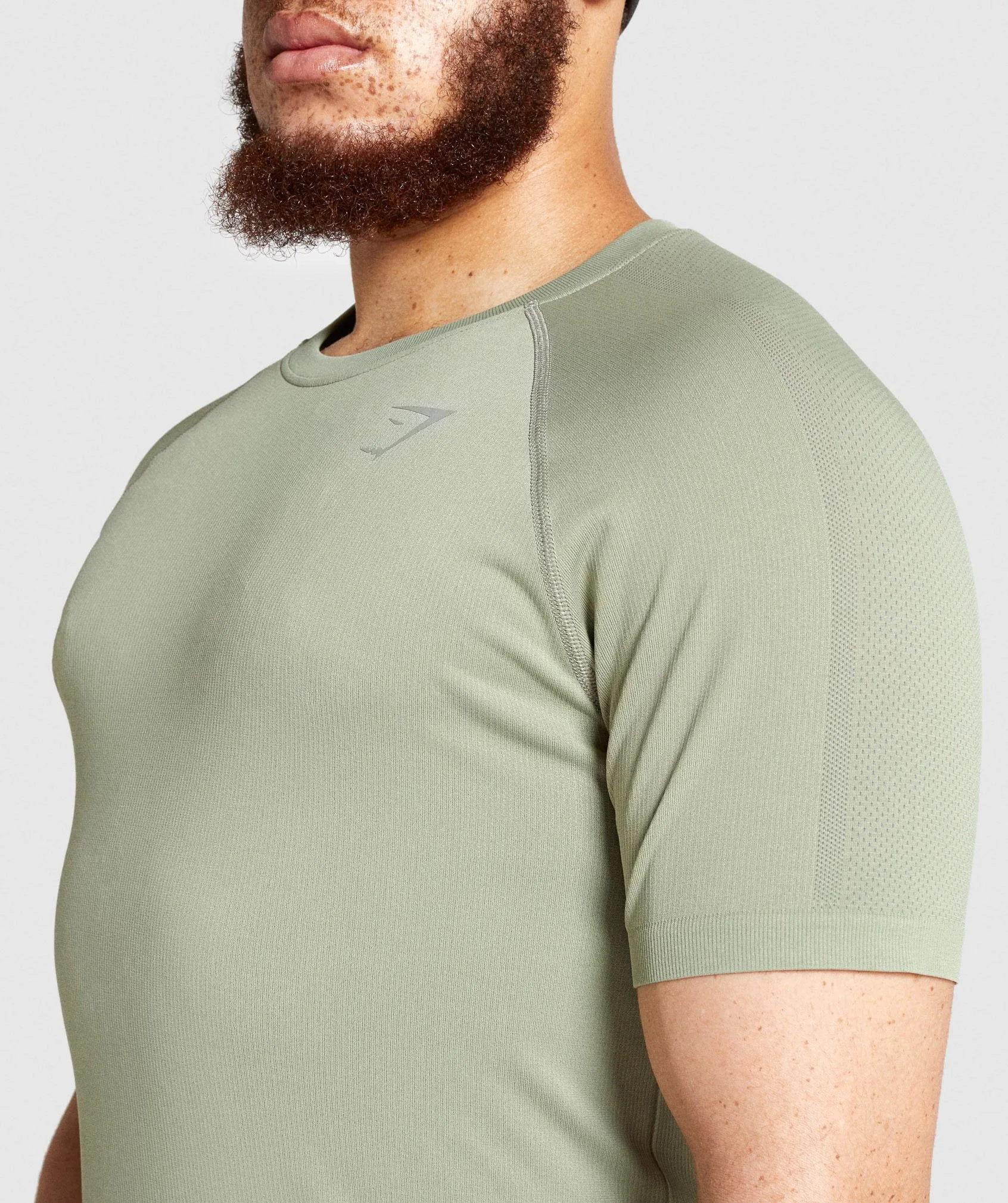 Gymshark Aspect Lightweight Seamless T-Shirt - Light Green