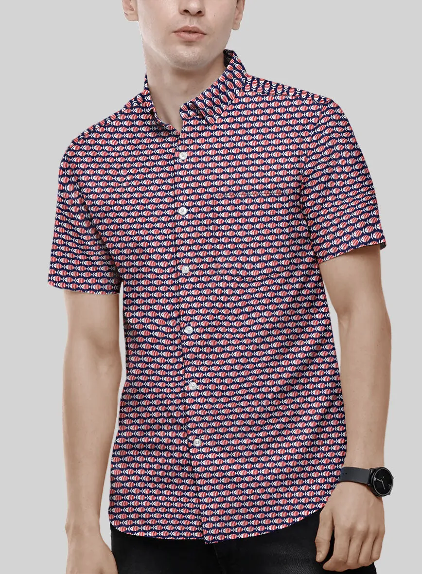 Italian Cotton Bait Fish Shirt
