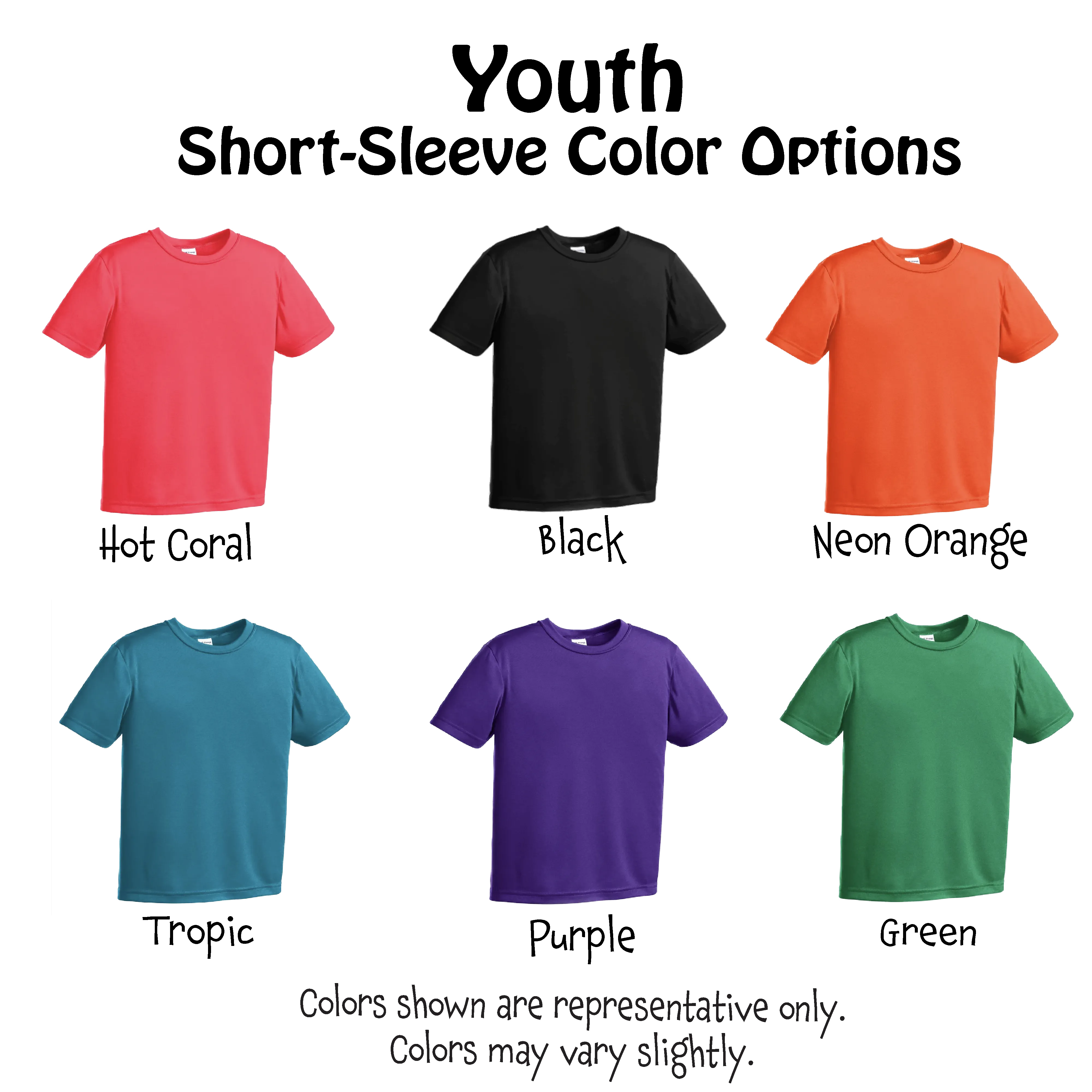 It's Always a Good Day to Play Pickleball | Youth Short Sleeve Pickleball Shirts | 100% Polyester