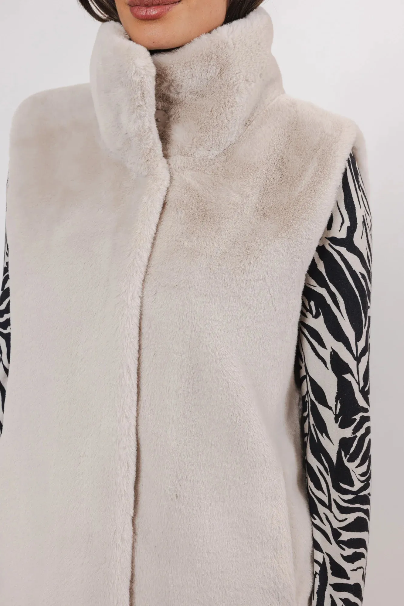 Lison Short Waistcoat - Birch