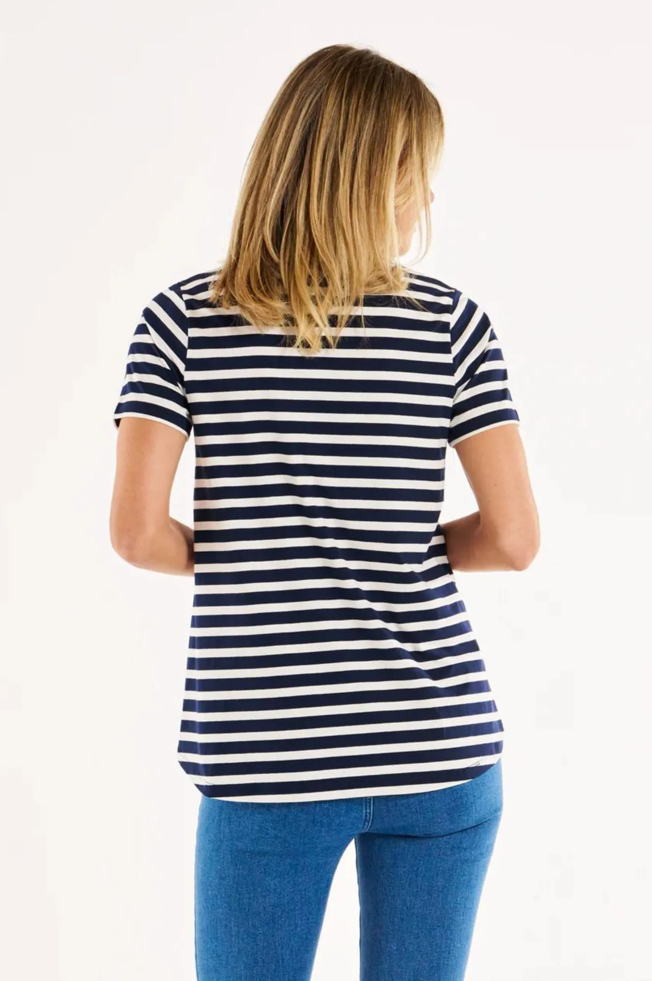 Luella Tee Shirt - Navy Stripe
