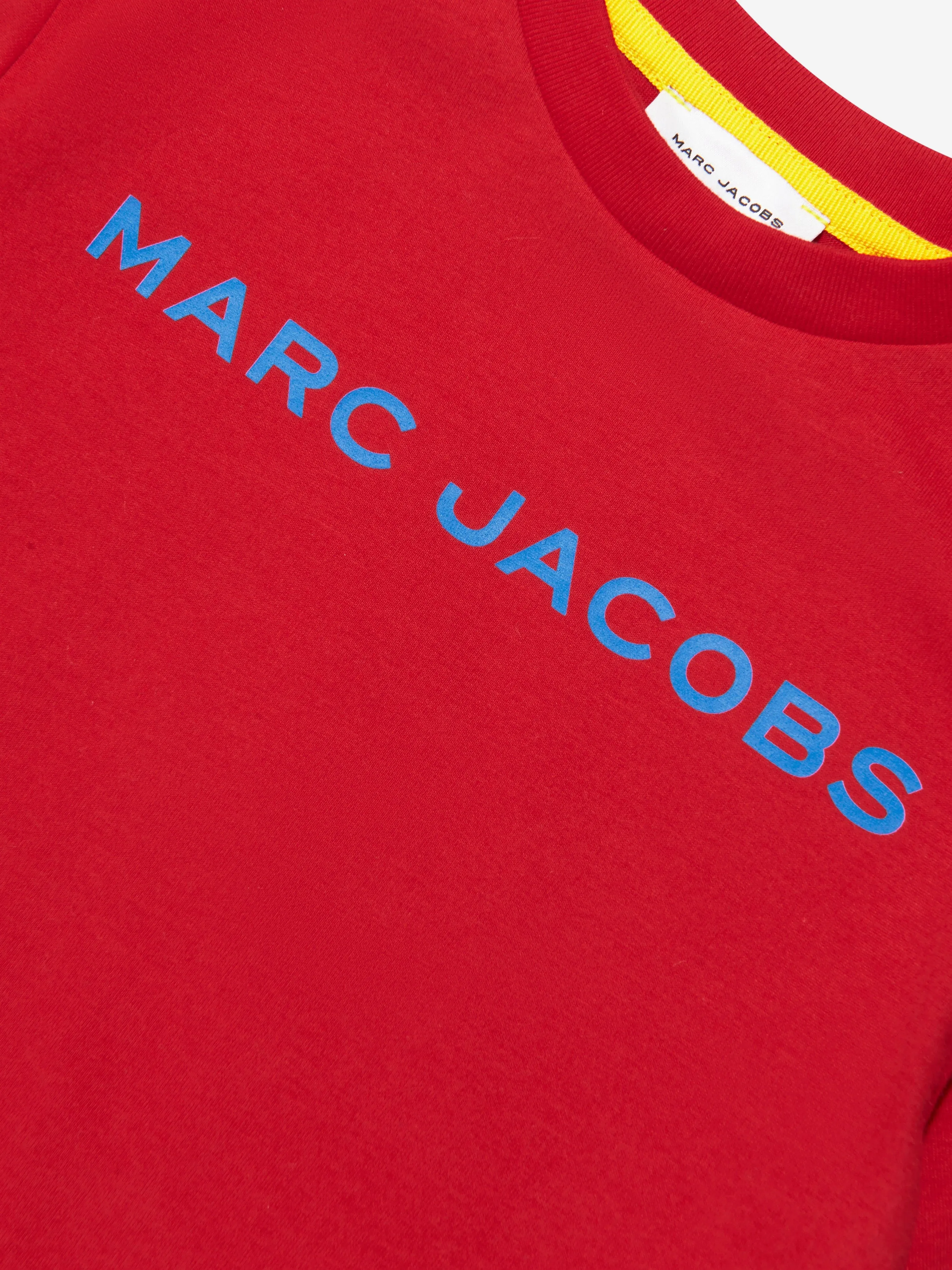 MARC JACOBS Boys Logo T-Shirt in Red