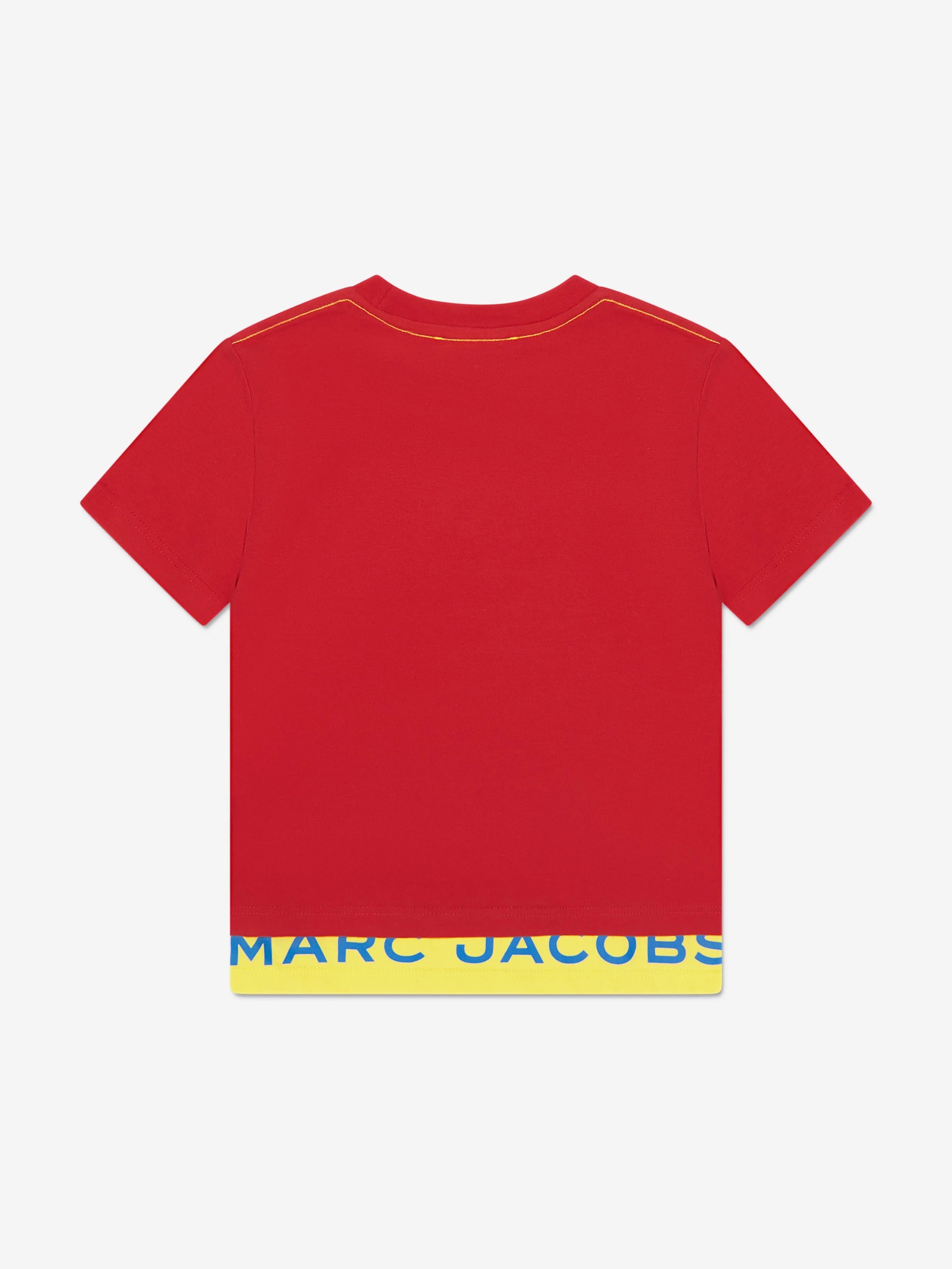 MARC JACOBS Boys Logo T-Shirt in Red