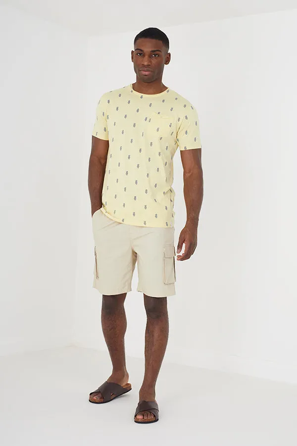 MENS BRAVE SOUL SHORT SLEEVED T-SHIRT
