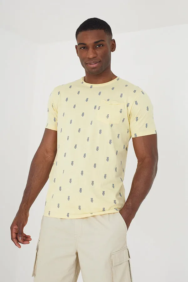 MENS BRAVE SOUL SHORT SLEEVED T-SHIRT