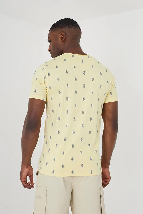 MENS BRAVE SOUL SHORT SLEEVED T-SHIRT