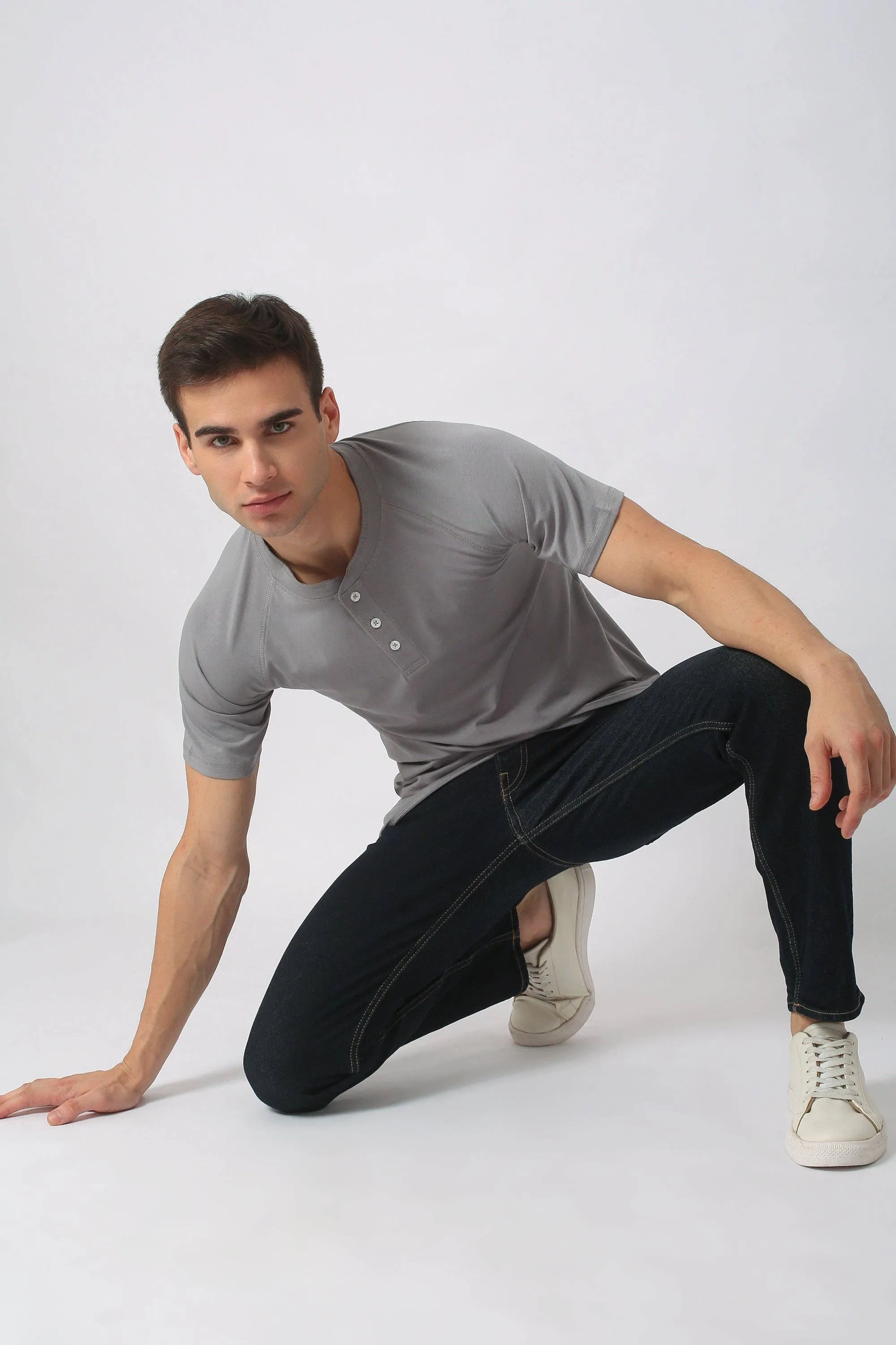Men's Cloud Henley