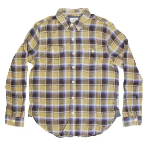 Men's Memphis Plaid Long Sleeve 2 Pocket Shirt