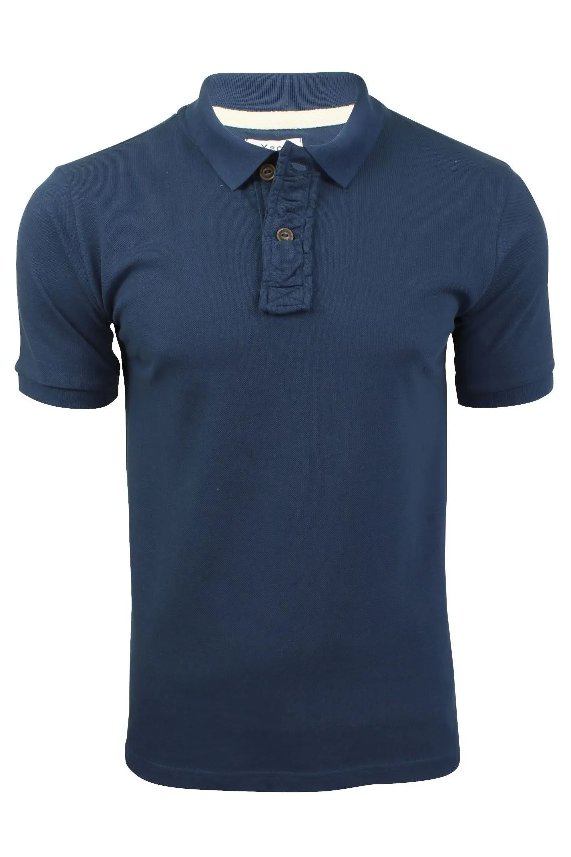 Mens Pique Polo T-Shirt by Xact - Short Sleeved (Marl Grey)